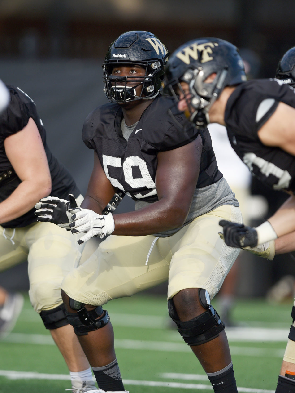 Wake Forest football practice